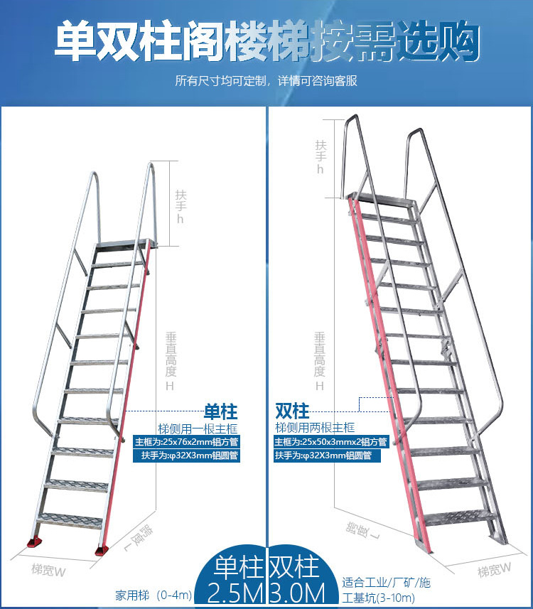 戶外閣樓爬梯